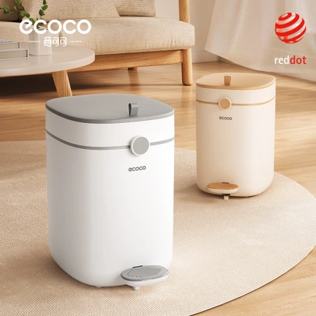This is a high-end household trash can. It is a foot-operated bedroom, toilet, and kitchen trash can with a flip-top lid. It has a large capacity This is a high-end household trash can. It is a foot-operated bedroom, toilet, and kitchen trash can with a flip-top lid. It has a large capacity